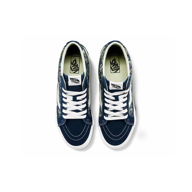 Vans Sk8 Mid Reissue 'Paisley Dress Blues' Vans VN0A391FITN
