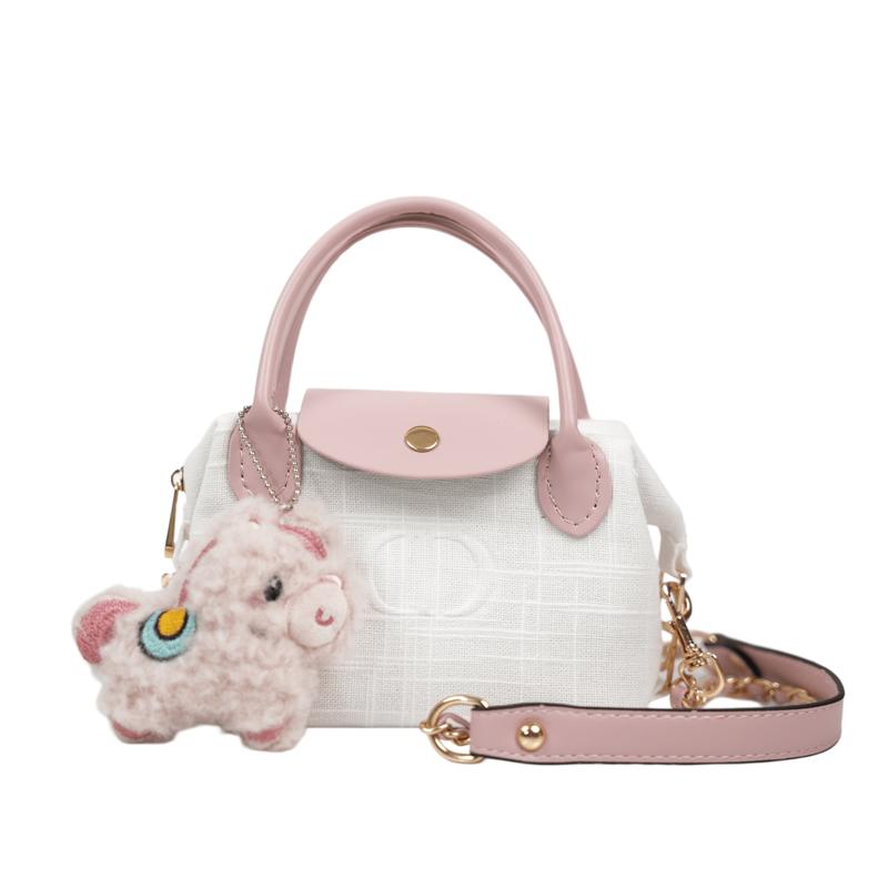 

DIOR Bag [Customized Cosmetic Bag] Canvas Pink Reba Niche High-end Commuting Exquisite Fashion Versatile Cute Style Storage Portable Fabric розовый