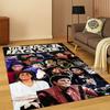MJ Michael Jackson King of Pop Star Carpet Rug for Bedroom Living Room Sofa Doormat Home Decor,Kid Game Area Rug Non-slip gift