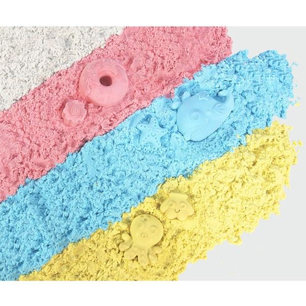 My Little Tiger Sand Play, Yellow, 300g, Korean Popular Toys