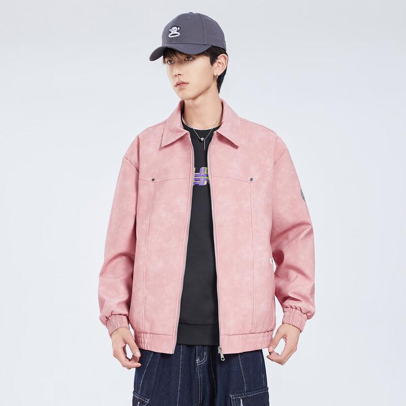 Paul Frank Faux Suede Retro Biker Jacket M