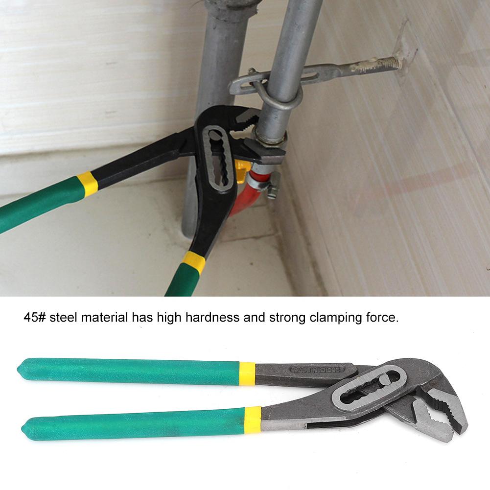 Hochleistungs-Pumpenzange Verstellbare Wasserpumpen-Installationszange 45# Stahl Industriequalität   weniger als br mehr als (10 Zoll )