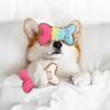1Pcs Plush Squeaky Bones Toys Dogs Chew Toy for Small Medium Breed Puppy Aggressive Chewer Pets Puppy Playing Cleaning Teeth