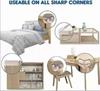 20 transparent corner protectors for children furniture