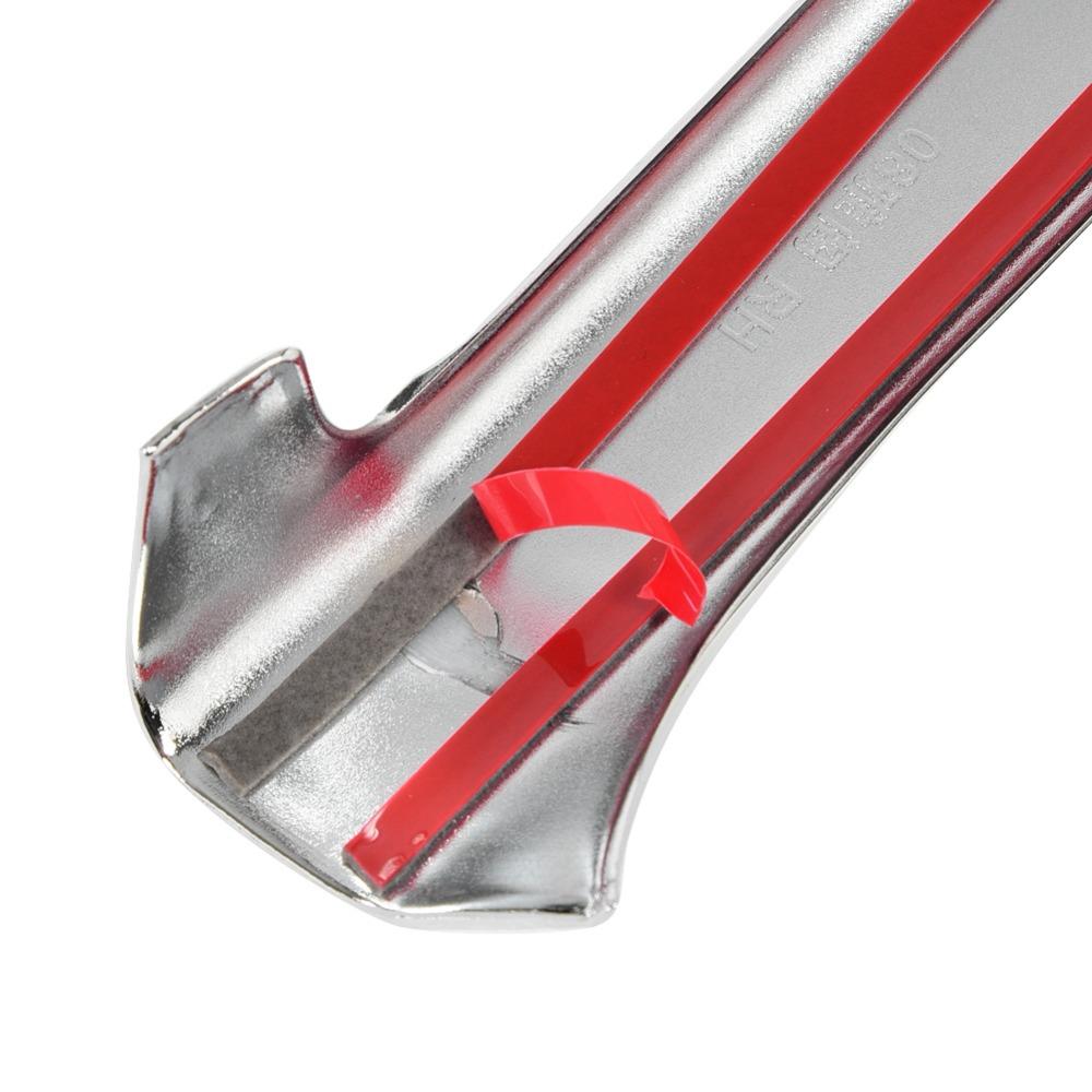 8Pcs Silver Chrome Car Exterior Accessories Side Door Handle Cover Trim Replacement for Honda Accord 2008 2009 2010 2011