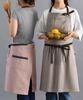 BRUNO Switchron Kitchen Apron with Towel Rack, Salon Apron, Garcon Apron, Ideal for DIY, Outdoor Activities, and Lessons, Women's and Men's, Ash,