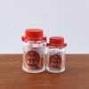 1Set Dollhouse Mini Simulated Plastic Brewing Wine Bottle Storage Tank Tiny Vial Bottle Wine Bottle Model Kitchen Home Decor Toy