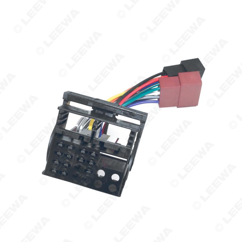Ford 2003+ Audio Adapter: ISO Double-Head Plug, Power Speaker Wire for Modification