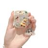 Cute puppy dog creative AirPods apple earphone case wireless bluetooth protective case transparent earphone case