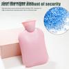 1000ML PVC Hot Water Bottle for Bed Hand Warmer Reusable Warm Kettle for Winter Hand And Foot Heating