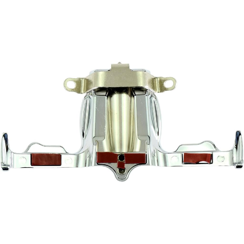 HDBUBALUS Motorcycle Tappet Lifter Block Accent Cover for Harley Twin Cam Street Glide Road King 1999-2017 Chrome