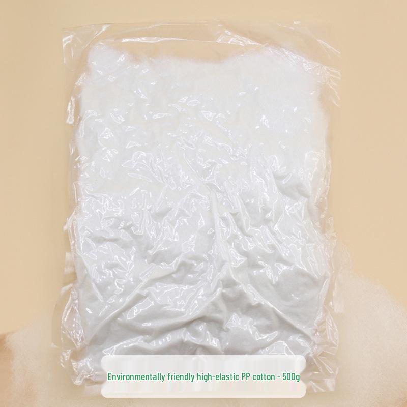 High Elastic PP Cotton Handmade Doll Figurines, Pillow Inserts, Cushion Filling, Fluffy Fiber, Silk Cotton.