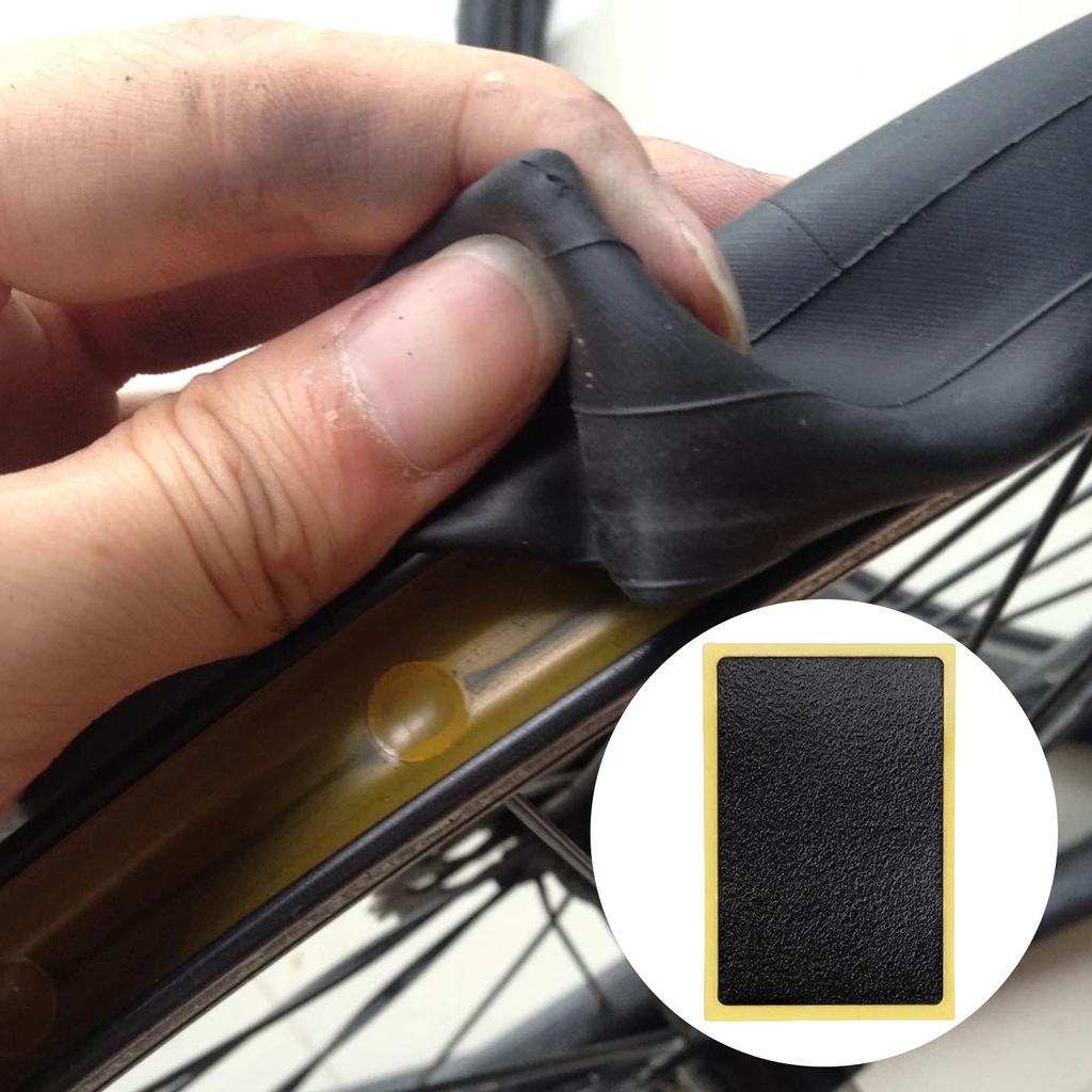 50Pcs Self Adhesive Bicycles Puncture Repair Patches Bikes Tire Puncture Repair Puncher Repair Inner Tube Patches Set