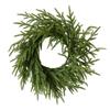 Christmas Wreath: Green Norfolk Vine with Soft Rubber Feel – Popular Holiday Decoration