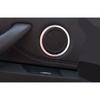 For BMW X1 X2 F39 2017-  Stainless Front & Rear Door Speaker Cover Trim 4pcs