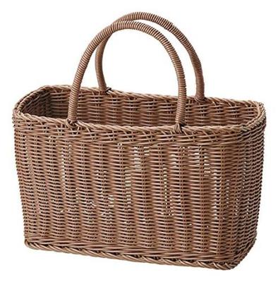 Endo Shoji Yubasket, Brown, Size: Opening 34cm X Depth 19cm X Height 20cm