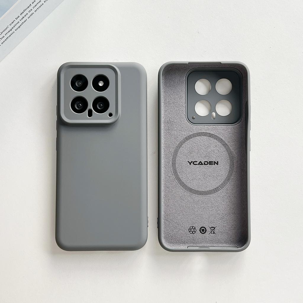Liquid Magnetic Silicone Shell Is Suitable for Honor 111PRO Mobile Phone Case Magic1 Solid Color Anti-drop All-inclusive Soft Protective Case