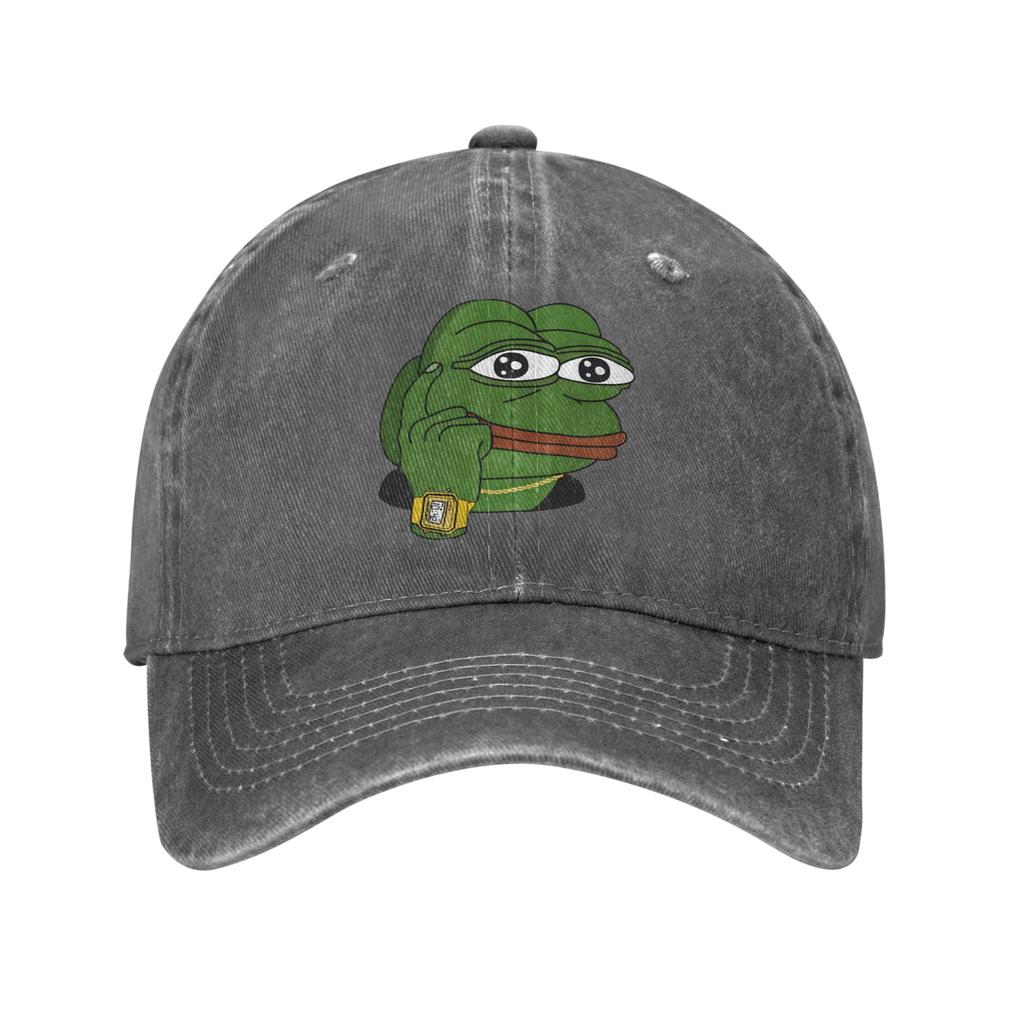 Baseballová čepice Pepe the Frog Letní Streetwear Truckerka Unisex Dospívající Vlastní DIY Venkovní Sport Dropshipping Baseballové čepice