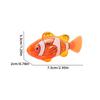 1Pc-50Pcs Baby Bathing Light Sensing Electronic Fish Water Play Toy, Simulating Small Fish Swimming,Suitable For Teasing Kittens