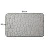 Bathroom Mats Home Cobblestone Embossed Door Carpets Bathtub Floor Non Slip Water Absorption Rugs Foam Pads Shower Room Doormats