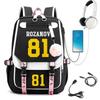 Heatedrivalry Printed School Bag Backpack 60131-1