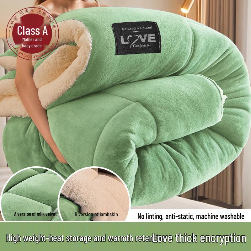 Dicke Korallenfleece-Decke für den Winter - Weiche Samt-Tagesdecke für Wohnheim, Nickerchen, Sofa-Nutzung