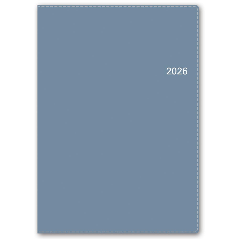 NOLTY Planner 2026 A5 Weekly Access 4 Blue 6469 December (Starts 2025)
