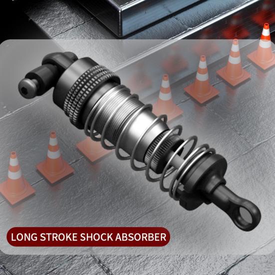 2.4GHz Remote Control Drift Car with Spray Music Light High Speed Four-Wheels Drive