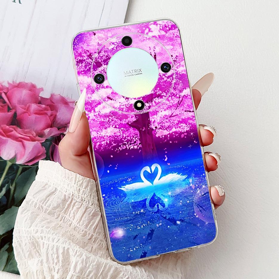 Für Honor Magic6 Lite Hülle HonorX9B ALI-NX1 Coole Drachenbemalte Abdeckung Weiche Silikonhülle Für Honor X9B Magic 6 Lite Fundas Coque