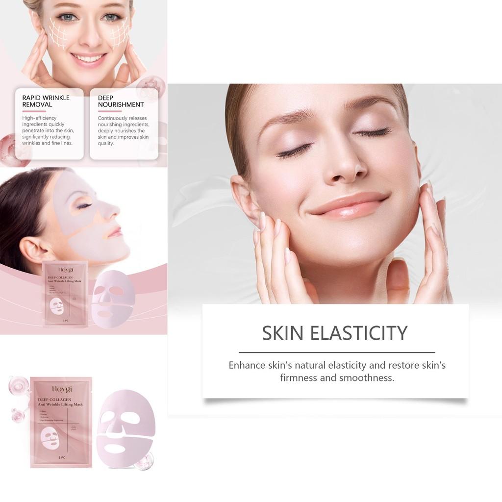 Hoygi Collagen Moisturizing Face Mask Hydrating Anti-aging Skin Treatment For Radiance