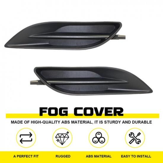 Driver Passenger & Side Fog Light Cover For Toyota Sienna 2006-2010 TO1089115