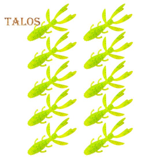 

10 шт. мягкая приманка в виде креветок, реалистичная на вид, яркий цвет, обтекаемая форма, искусственная приманка в виде креветок, рыболовные снасти10[cs A