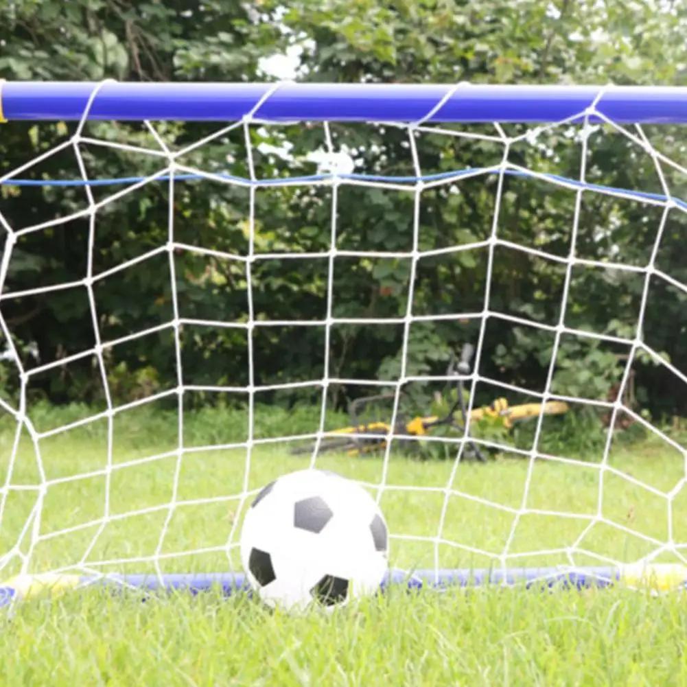 Lightweight Portable Micro Soccer Goal Set with Net Pump And Ball for Indoor/Outdoor Park And Beach Training