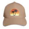Retro Palm Trees Sun Vintage Baseball Cap Cosplay Golf Wear sun caps Ball Cap For Unisex Womens