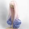 Doll Wig for and and Straight Heat Resistant Inch Head DIY Doll Hair Accessories 1/3 1/6 BJD/SD Dolls, Curly, Long, Hair, (180°C), 8-9 (21-24cm