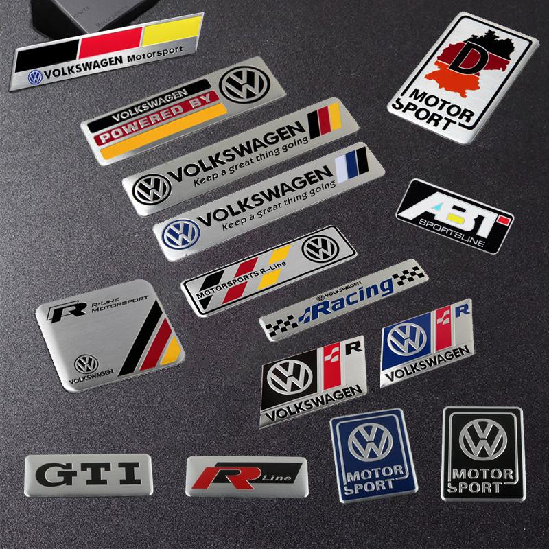 3D Limited Edition For Volkswagen Adhesive Emblem Rear Trunk Badge Fender Sticker Body Decal Car Stickers For VW Golf Jetta GTI ze2