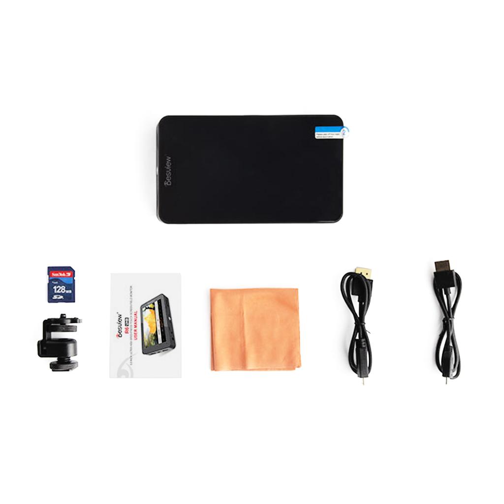 Bestview R6 UHB 5,5palcový kamerový polní monitor 4K HDMI vstup a výstup FHD 1920 * 1080 dotyková obrazovka 3D