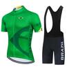 Brazil Cycling Jersey Cycling Suits Road Bike Clothing Mens Pro Bib Shorts Sets Mtb Bicycle Jersey Clothes Maillot Ciclismo