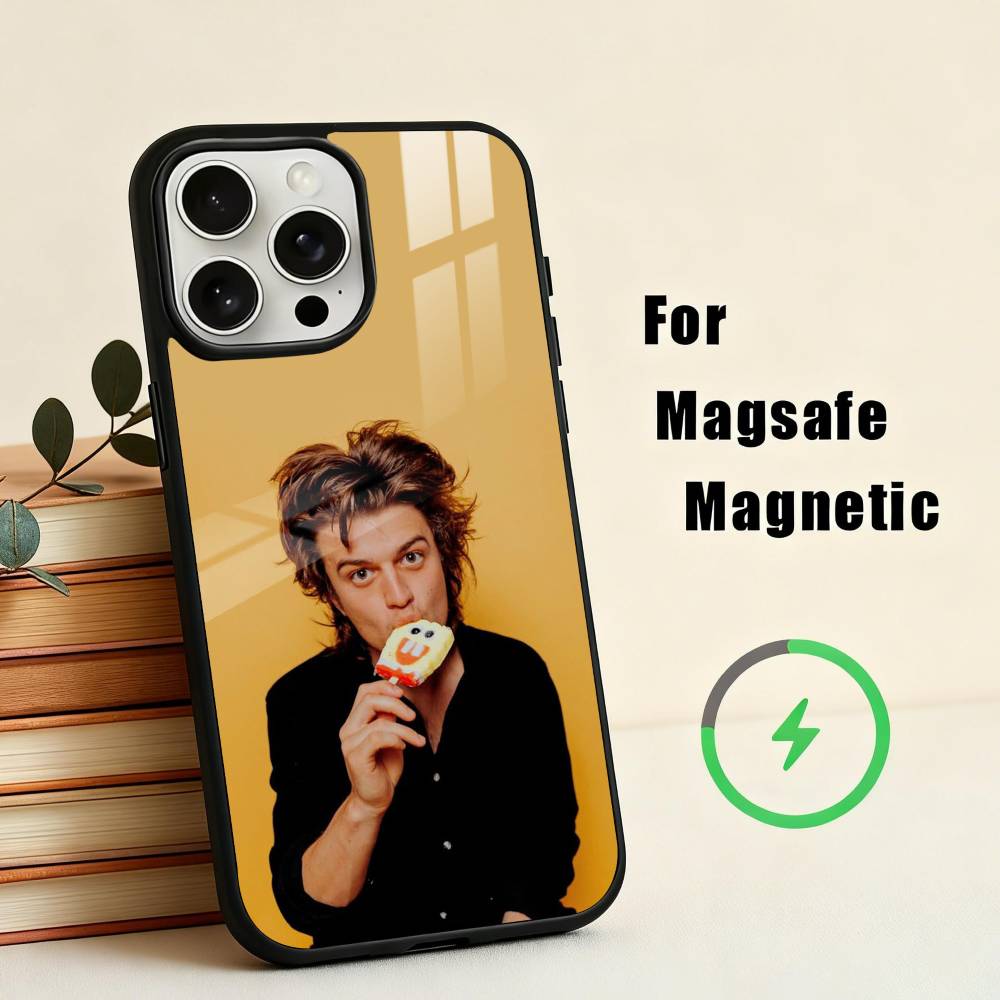 Actor S-Steve Harrington-N Phone Case For iPhone17,16,15,14,13,12,11 Plus,For Magnetic Wireless Charge Cover