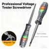 Farbiger Elektriker-Prüfstift mit hoher Helligkeit, induktiver Typ, Hochpräzisions-Spannungsprüfer zum Aufspüren von Kabelbrüchen, Heimwerkerwerkzeuge