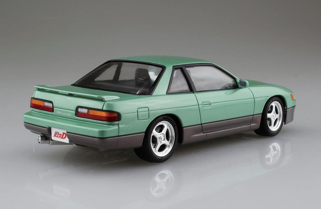 AOSHIMA Initial D Koichiro Ikeya S13 Silvia Maßstab Kunststoffmodell Nr.11 1/24