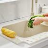 1Pcs Dishwashing Cloth Kitchen Sink Sponge Water Catcher Absorbent Splash Guard Sponge Strip 51cm Long Countertop Protector