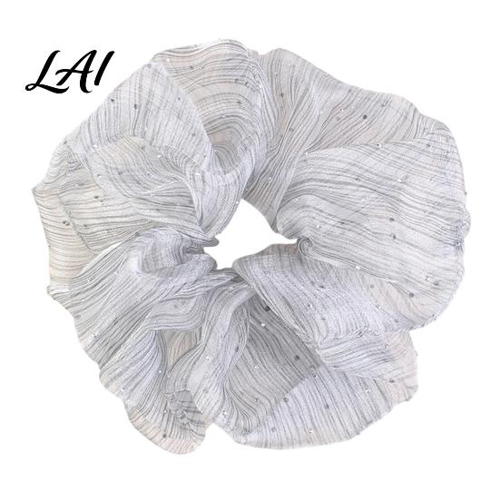 Versatile Wrist Ornament Retro Polka Dot Hair Tie for Women Girls Soft Elastic Scrunchies Elegant Stylish Ties Gifts Ponytail Holder Fashionable