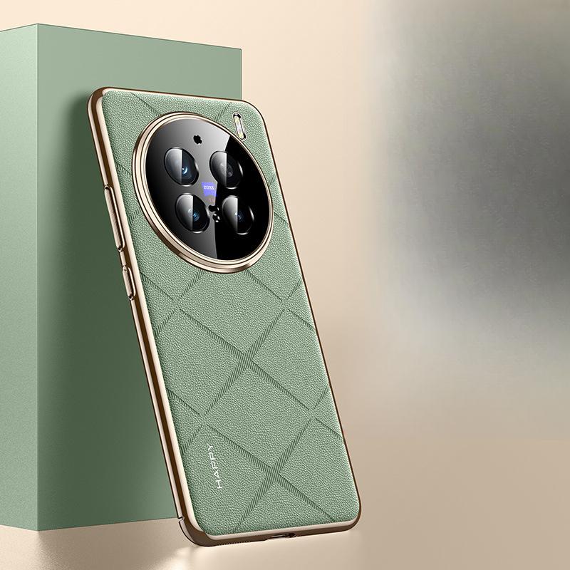 Applicable To Vivox200 Mobile Phone Case High-end X200pro Business Promini Mini Full-inclusive Anti-fall Leather