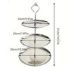 2/3 Layer Stainless Steel Fruit Stand Easy to Use Dessert Display Holder Cake Dessert Tray  Kitchen