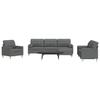 VidaXL Ensemble de canapés 4 pcs repose-pied et coussins décoratifs, canapé, siège de canapé, canapé relax, canapé confort, 3278312