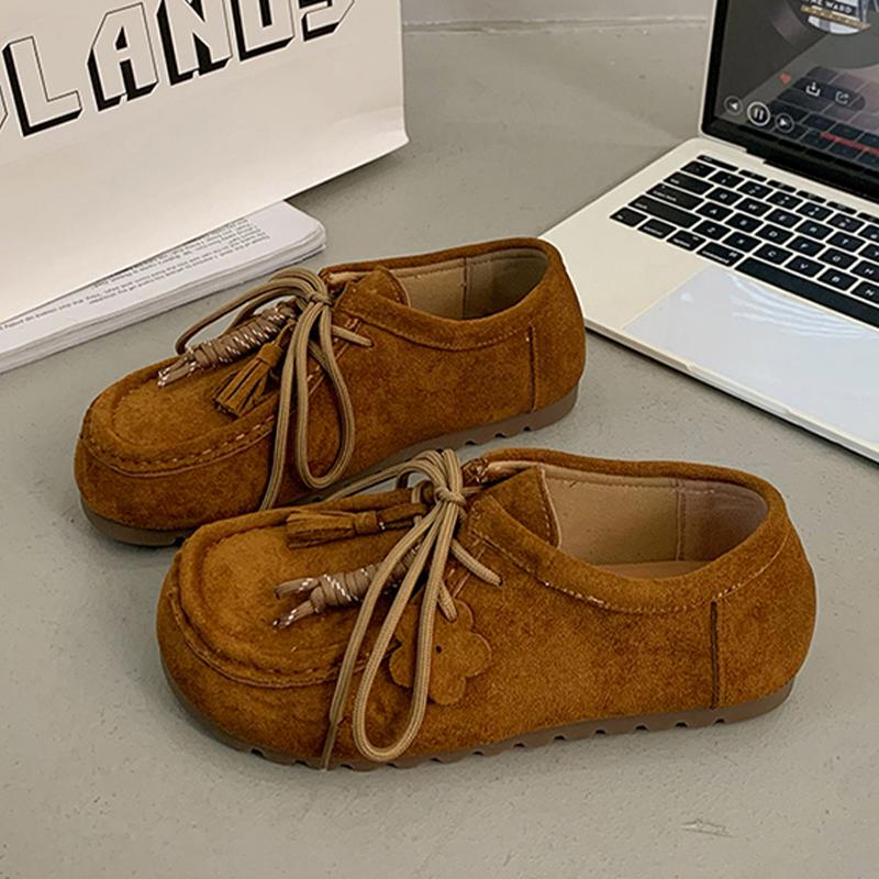 Flats Women's Shoes Lace Up Casual Sport Shoes Fashion Dress Designer Sneakers Woman Autumn 2025 New Walking Ladies Zapatillas