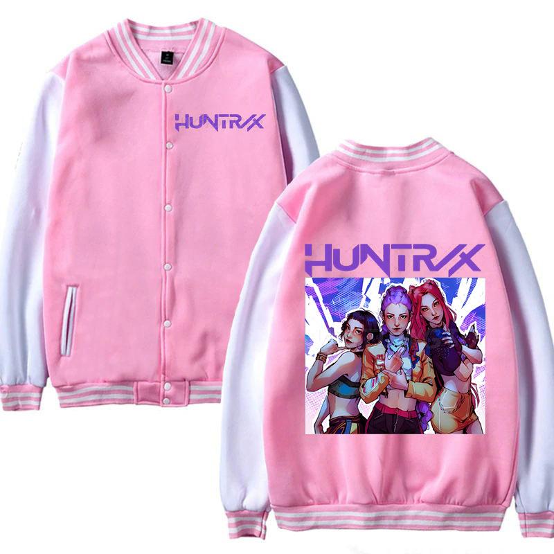 European and American trend witch hunting group Korean version casual hoodie women's plus size baseball jacket autumn and winter coat 5991