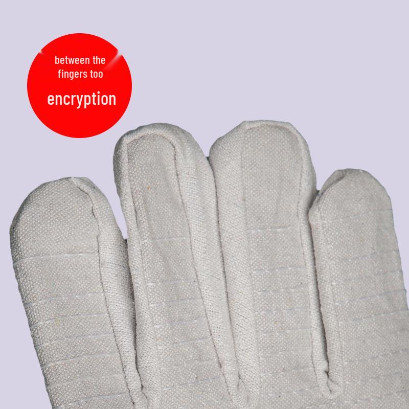 Durable Canvas Oil-Resistant Welding Gloves