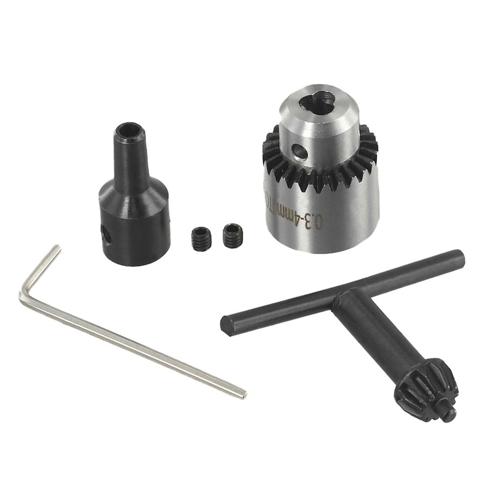 JT0 Motor Drill Chuck With 4mm 5mm 6mm 8mm Motor Connecting Rod Sleeve Kit